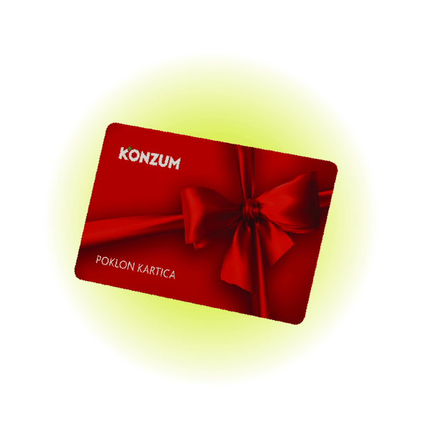 Konzum poklon kartica